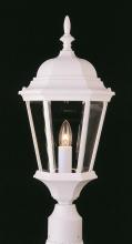 Trans Globe 4260 WH - San Rafael 22" Postmount Lantern