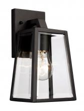 Trans Globe 50210 BK - Obsidian 10" Wall Lantern.