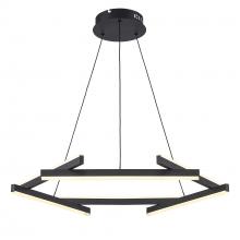 Trans Globe MDN-1565 BK - Celestia Chandeliers Black