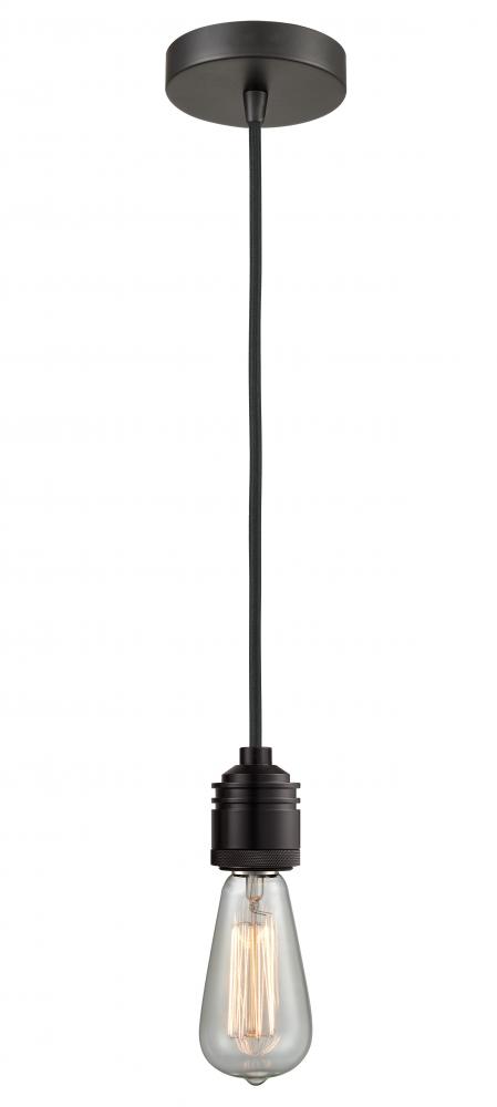 Winchester - 1 Light - 2 inch - Oil Rubbed Bronze - Cord hung - Mini Pendant