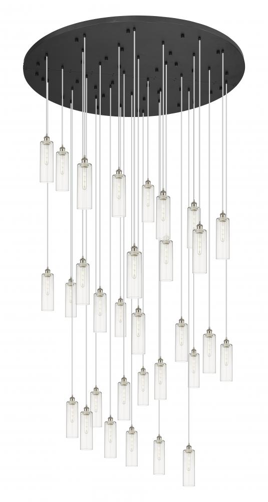 Crown Point - 31 Light - 60 inch - Brushed Satin Nickel - Multi Pendant