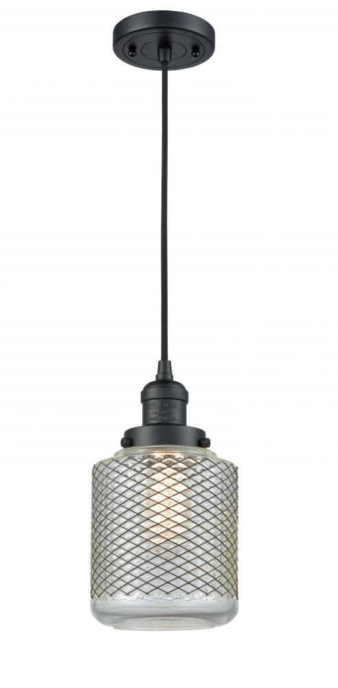 Stanton - 1 Light - 6 inch - Oil Rubbed Bronze - Cord hung - Mini Pendant