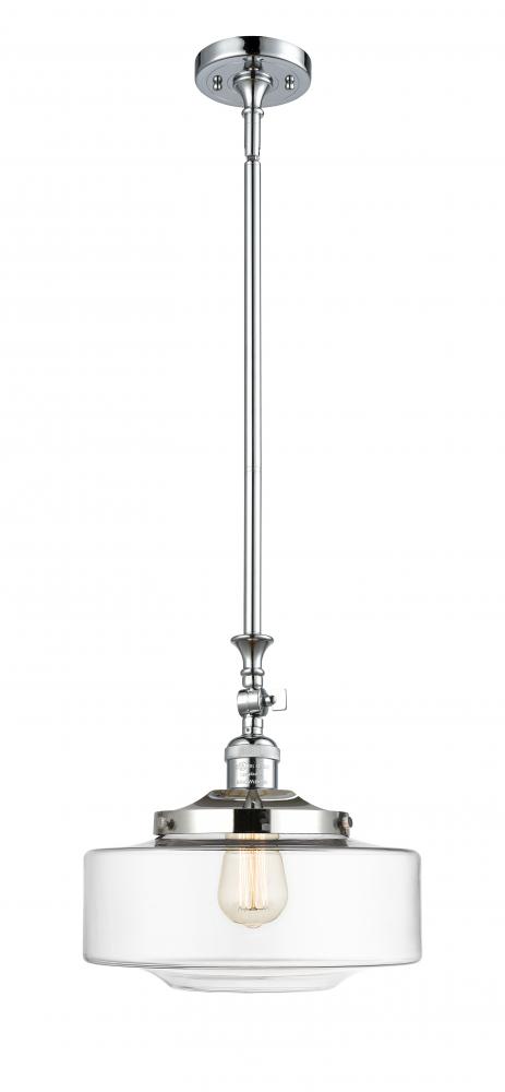 Bridgeton - 1 Light - 12 inch - Polished Chrome - Stem Hung - Mini Pendant