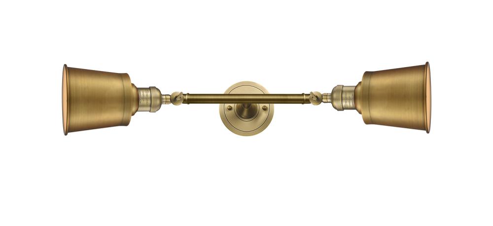 Addison - 2 Light - 5 inch - Brushed Brass - Bath Vanity Light