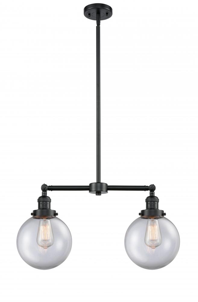 Beacon - 2 Light - 25 inch - Oil Rubbed Bronze - Stem Hung - Island Light