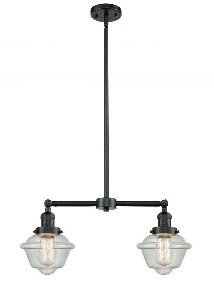 Oxford - 2 Light - 24 inch - Oil Rubbed Bronze - Stem Hung - Island Light