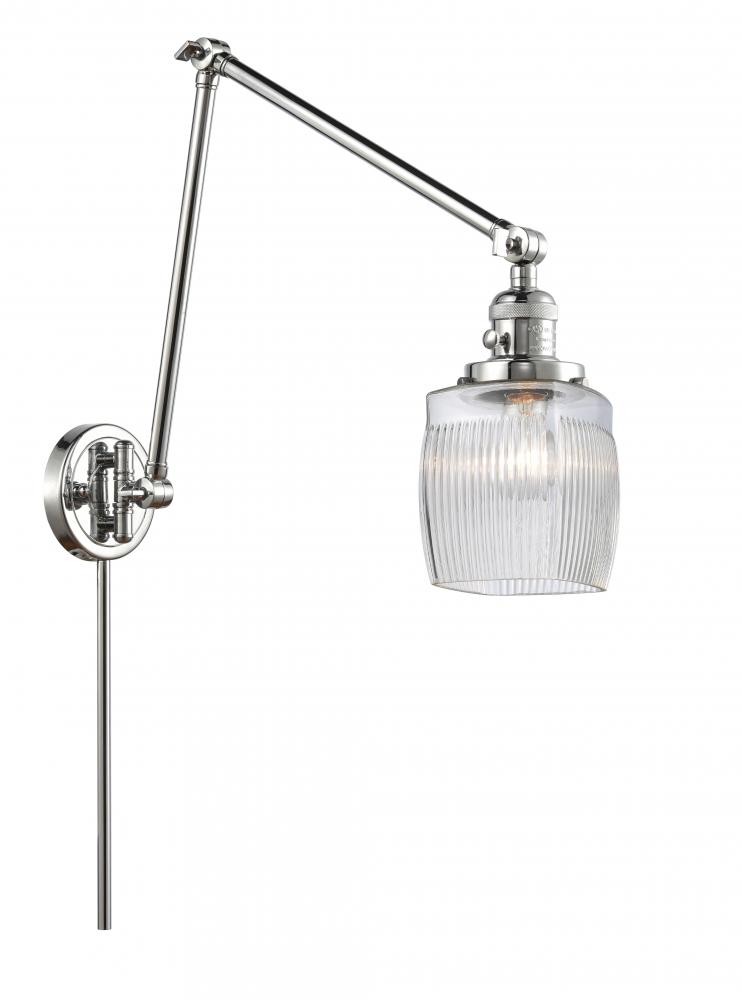 Colton - 1 Light - 8 inch - Polished Chrome - Swing Arm