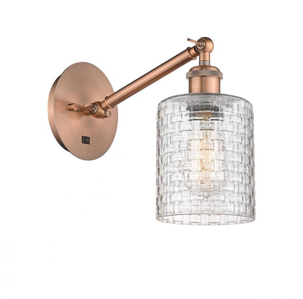 Cobbleskill - 1 Light - 5 inch - Antique Copper - Sconce