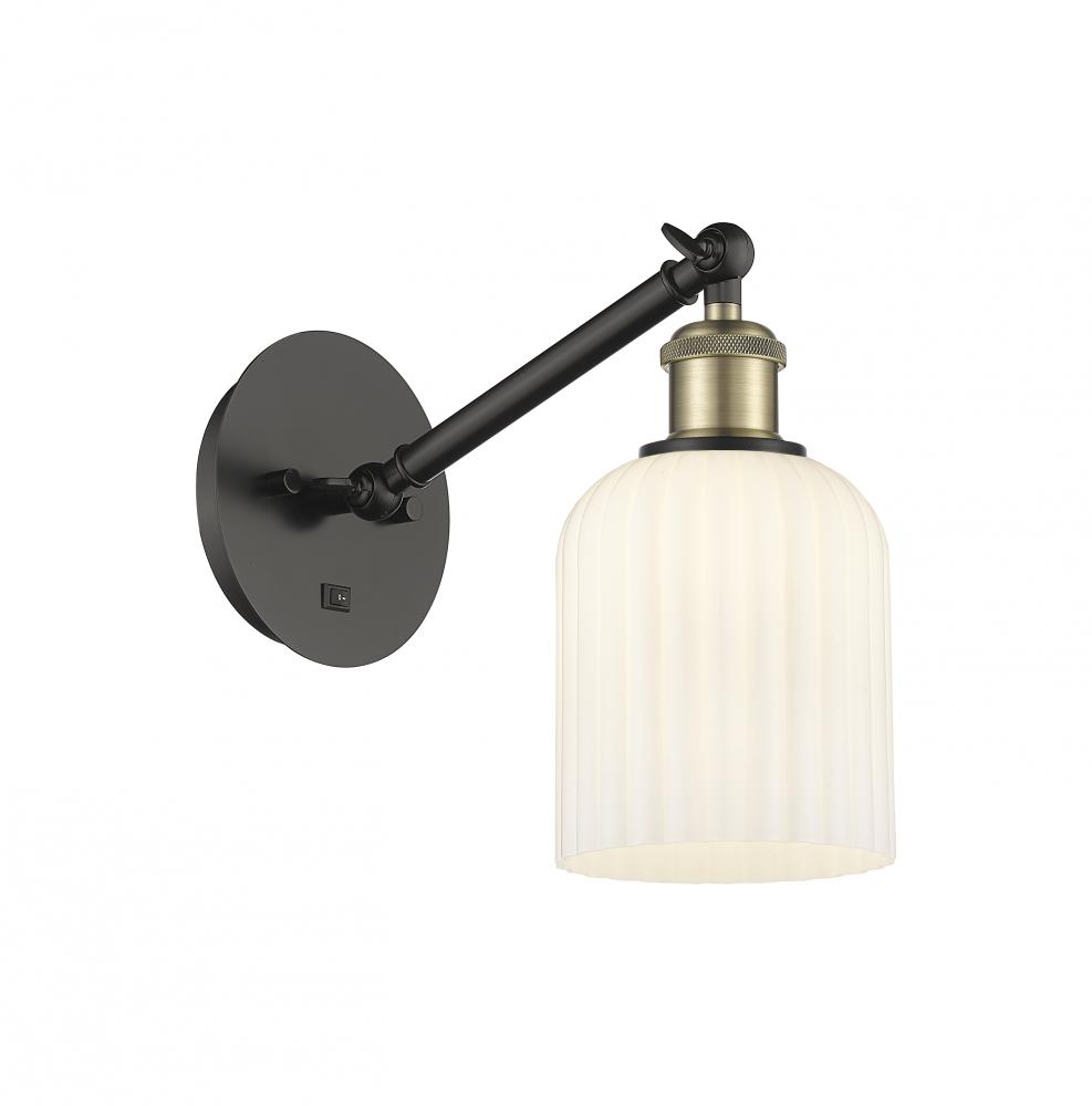 Bridal Veil - 1 Light - 5 inch - Black Antique Brass - Sconce