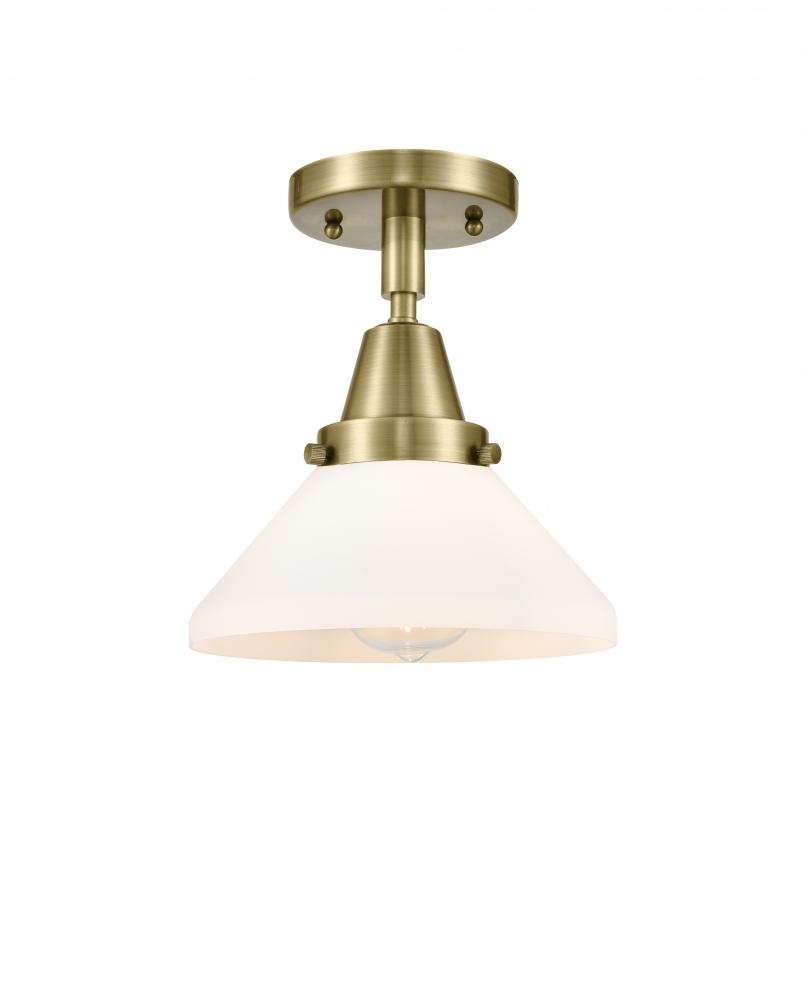 Caden - 1 Light - 8 inch - Antique Brass - Flush Mount