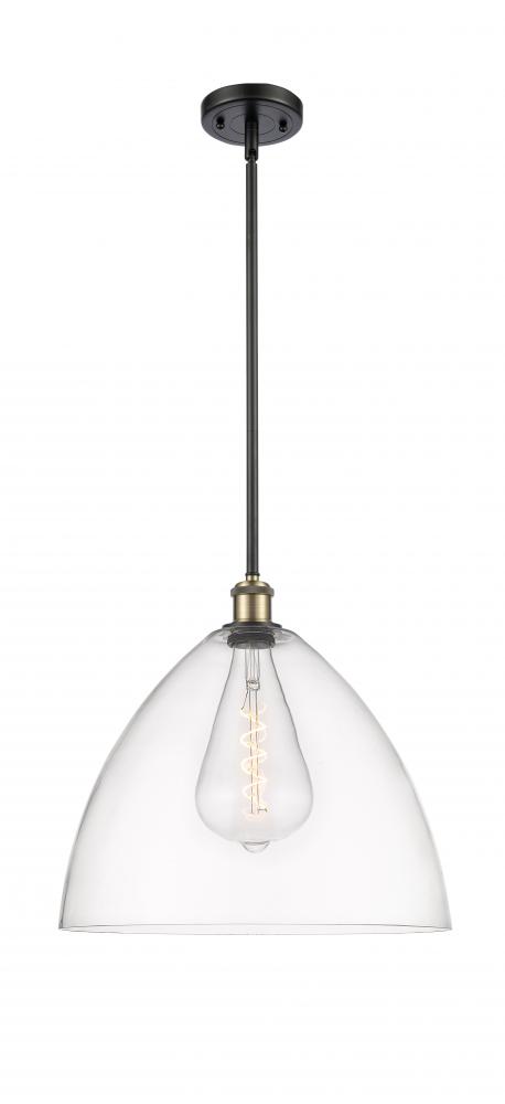 Bristol - 1 Light - 16 inch - Black Antique Brass - Pendant