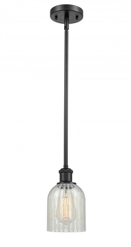 Caledonia - 1 Light - 5 inch - Matte Black - Mini Pendant