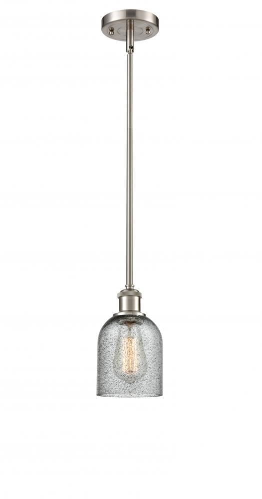 Caledonia - 1 Light - 5 inch - Brushed Satin Nickel - Mini Pendant