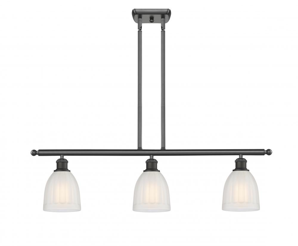 Brookfield - 3 Light - 36 inch - Oil Rubbed Bronze - Cord hung - Island Light