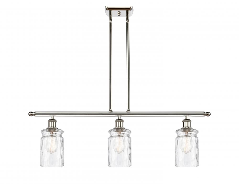 Candor - 3 Light - 36 inch - Polished Nickel - Cord hung - Island Light