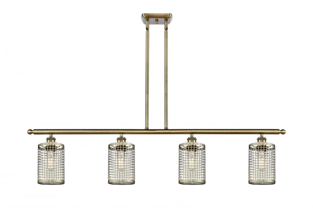 Nestbrook - 4 Light - 48 inch - Antique Brass - Multi Pendant