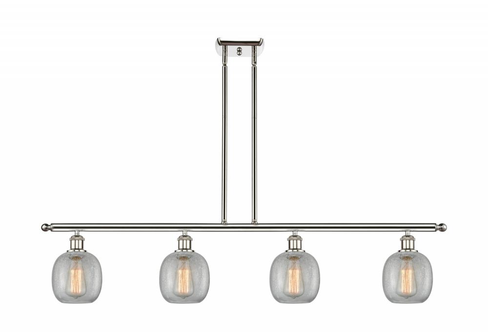 Belfast - 4 Light - 48 inch - Polished Nickel - Cord hung - Island Light