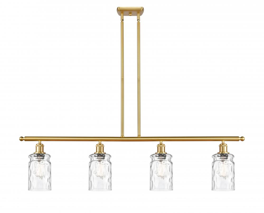 Candor - 4 Light - 48 inch - Satin Gold - Cord hung - Island Light