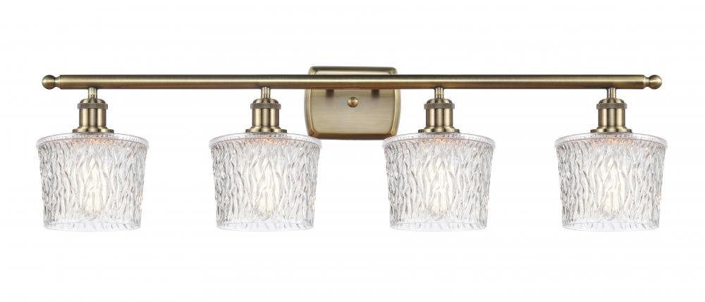 Niagara - 4 Light - 37 inch - Antique Brass - Bath Vanity Light