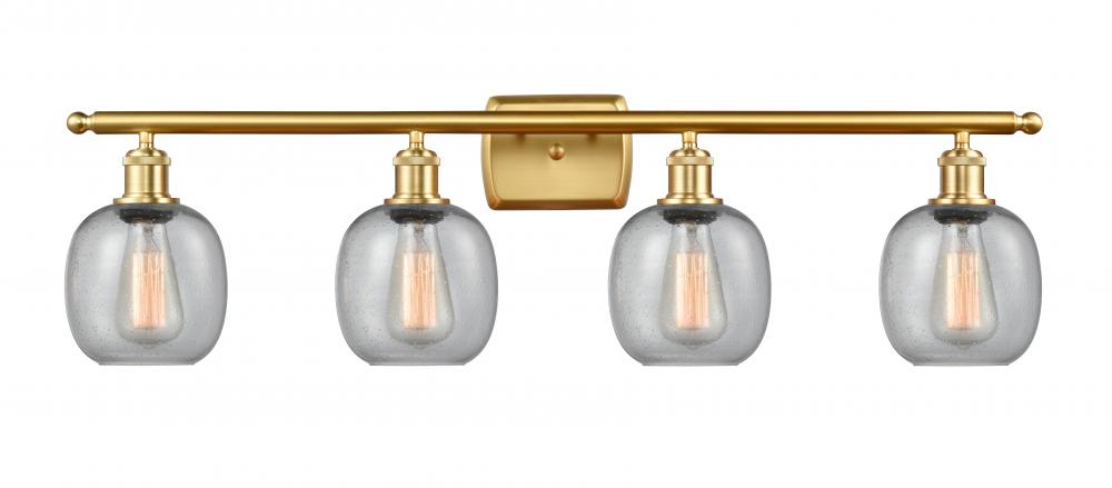 Belfast - 4 Light - 36 inch - Satin Gold - Bath Vanity Light