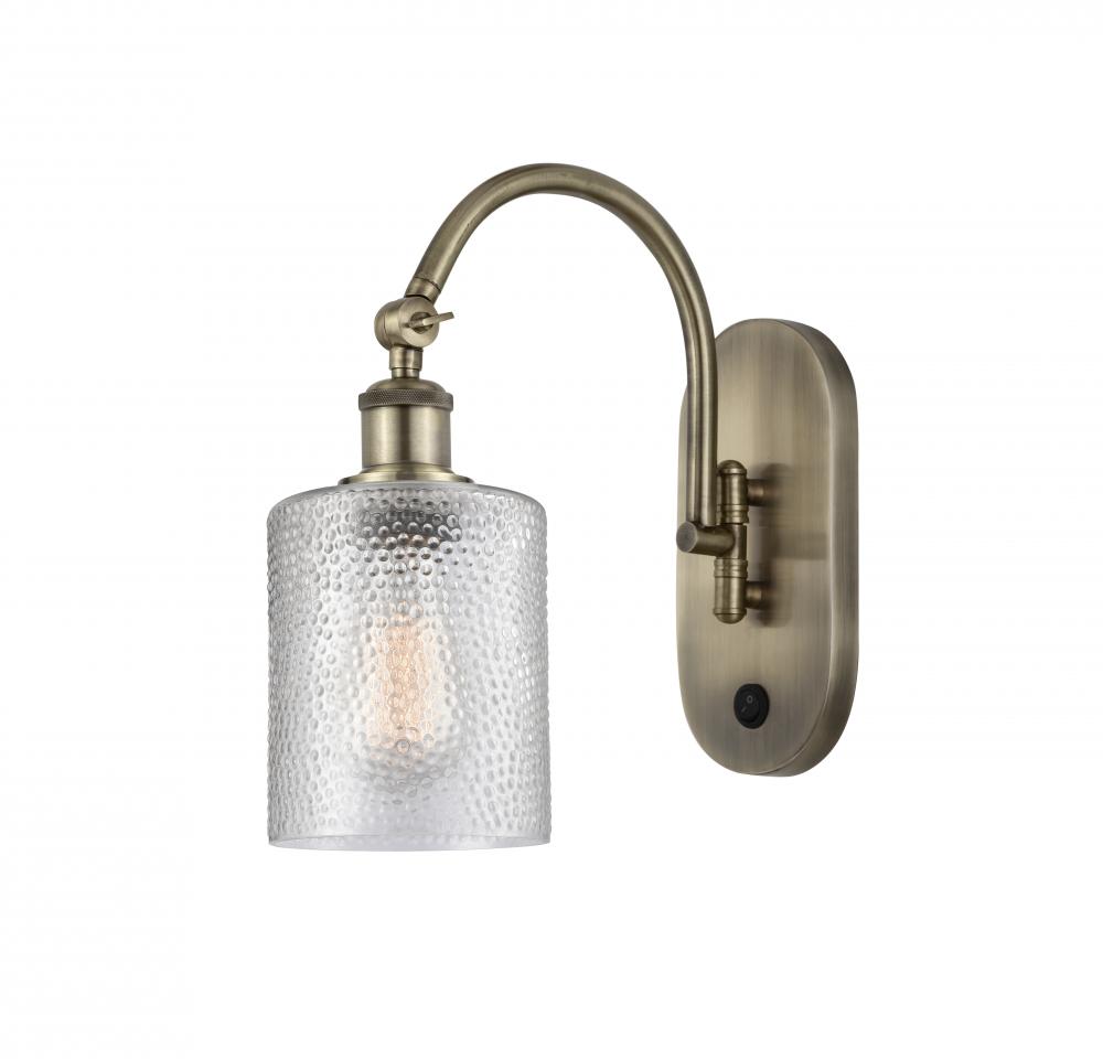 Cobbleskill - 1 Light - 5 inch - Antique Brass - Sconce