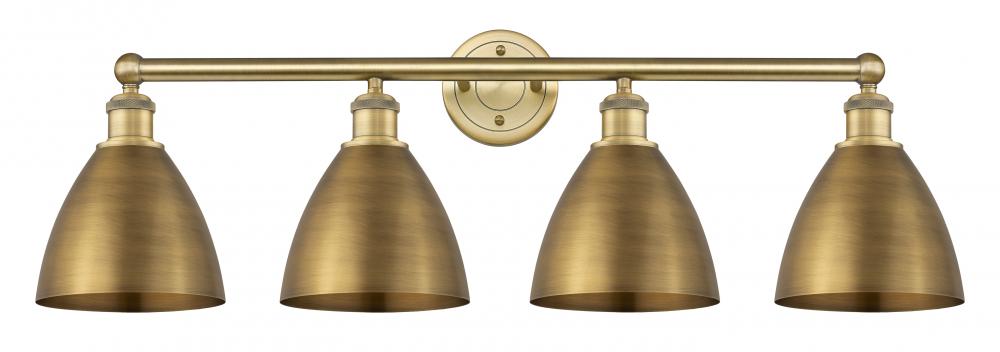 Bristol - 4 Light - 35 inch - Brushed Brass - Bath Vanity Light