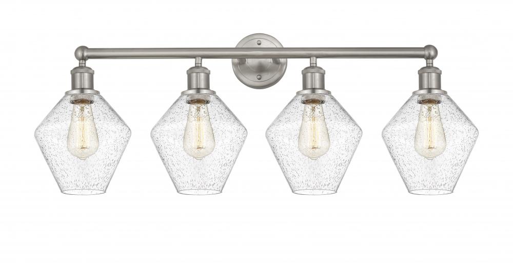 Cindyrella - 4 Light - 35 inch - Satin Nickel - Bath Vanity Light