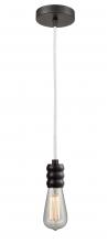 Innovations Lighting 100OB-10W-5OB - Gatsby - 1 Light - 2 inch - Oil Rubbed Bronze - Cord hung - Mini Pendant