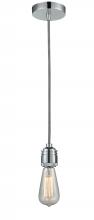 Innovations Lighting 100PC-10BW-2PC - Winchester - 1 Light - 2 inch - Polished Chrome - Cord hung - Mini Pendant