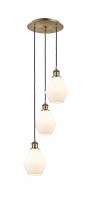 Innovations Lighting 113B-3P-AB-G651-6 - Cindyrella - 3 Light - 13 inch - Antique Brass - Cord Hung - Multi Pendant