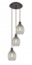 Innovations Lighting 113B-3P-OB-G82 - Eaton - 3 Light - 12 inch - Oil Rubbed Bronze - Cord Hung - Multi Pendant