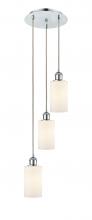 Innovations Lighting 113B-3P-PC-G801 - Clymer - 3 Light - 10 inch - Polished Chrome - Cord Hung - Multi Pendant