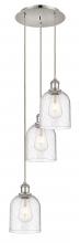 Innovations Lighting 113B-3P-PN-G558-6SDY - Bella - 3 Light - 12 inch - Polished Nickel - Cord hung - Multi Pendant