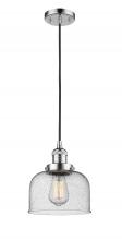 Innovations Lighting 201C-PC-G74 - Bell - 1 Light - 8 inch - Polished Chrome - Cord hung - Mini Pendant