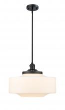 Innovations Lighting 201S-BK-G691-16 - Bridgeton - 1 Light - 12 inch - Matte Black - Stem Hung - Mini Pendant