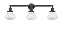 Innovations Lighting 205-OB-G324 - Olean - 3 Light - 31 inch - Oil Rubbed Bronze - Bath Vanity Light