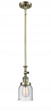 Innovations Lighting 206-AB-G54 - Bell - 1 Light - 5 inch - Antique Brass - Stem Hung - Mini Pendant