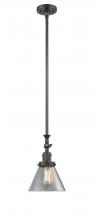 Innovations Lighting 206-OB-G42 - Cone - 1 Light - 8 inch - Oil Rubbed Bronze - Stem Hung - Mini Pendant