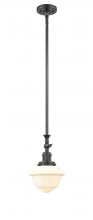 Innovations Lighting 206-OB-G531 - Oxford - 1 Light - 7 inch - Oil Rubbed Bronze - Stem Hung - Mini Pendant