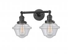 Innovations Lighting 208-OB-G534 - Oxford - 2 Light - 17 inch - Oil Rubbed Bronze - Bath Vanity Light