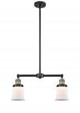 Innovations Lighting 209-BAB-G181S - Canton - 2 Light - 21 inch - Black Antique Brass - Stem Hung - Island Light