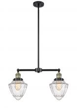 Innovations Lighting 209-BAB-G664-7 - Bullet - 2 Light - 24 inch - Black Antique Brass - Stem Hung - Island Light