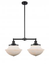 Innovations Lighting 209-BK-G541 - Oxford - 2 Light - 25 inch - Matte Black - Stem Hung - Island Light