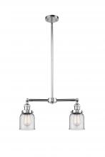 Innovations Lighting 209-PC-G52 - Bell - 2 Light - 21 inch - Polished Chrome - Stem Hung - Island Light