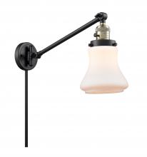 Innovations Lighting 237-BAB-G191 - Bellmont - 1 Light - 8 inch - Black Antique Brass - Swing Arm