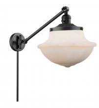 Innovations Lighting 237-BK-G541 - Oxford - 1 Light - 12 inch - Matte Black - Swing Arm