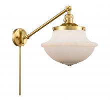 Innovations Lighting 237-SG-G541 - Oxford - 1 Light - 12 inch - Satin Gold - Swing Arm