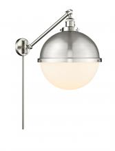 Innovations Lighting 237-SN-HFS-121-SN - Hampden - 1 Light - 13 inch - Brushed Satin Nickel - Swing Arm