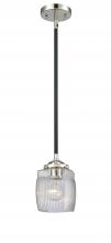 Innovations Lighting 284-1S-BPN-G302 - Colton - 1 Light - 6 inch - Black Polished Nickel - Cord hung - Mini Pendant