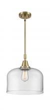 Innovations Lighting 447-1S-AB-G72-L - Bell - 1 Light - 12 inch - Antique Brass - Mini Pendant